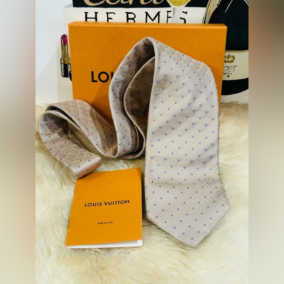 💎Louis Vuitton Silk Ties w/Box - Picture 10 of 11